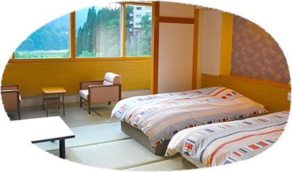 Kurobe River view Japanese style Bedroom