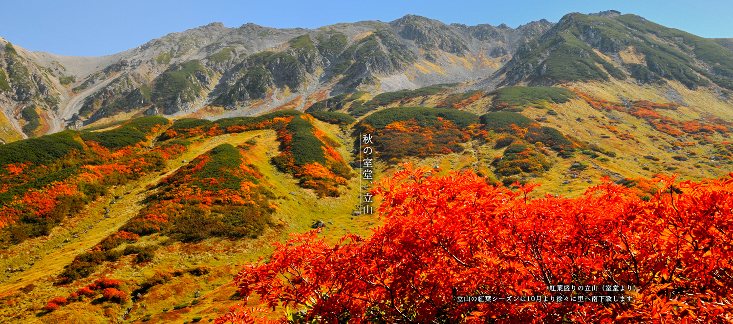 秋の立山