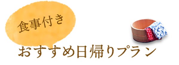 食事付き　おすすめ日帰りプラン